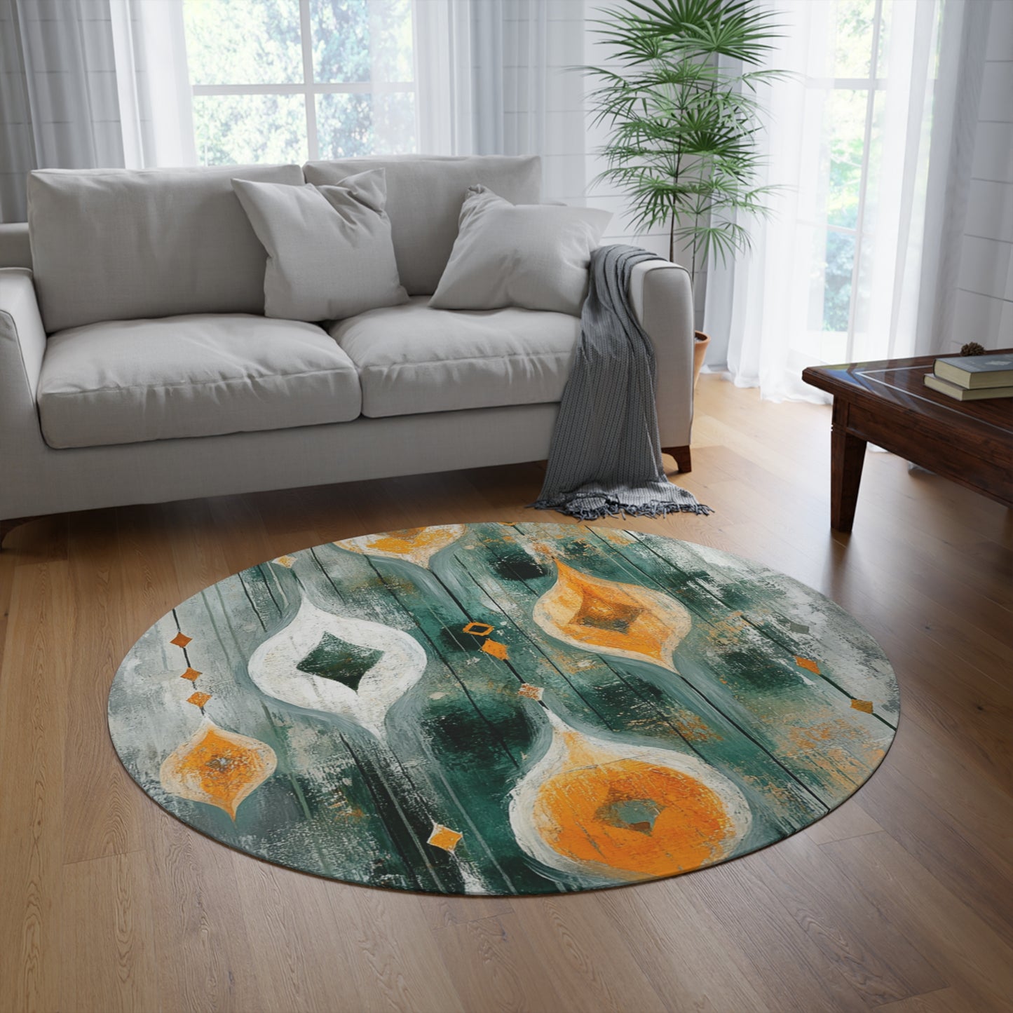 Ash | Round Rug