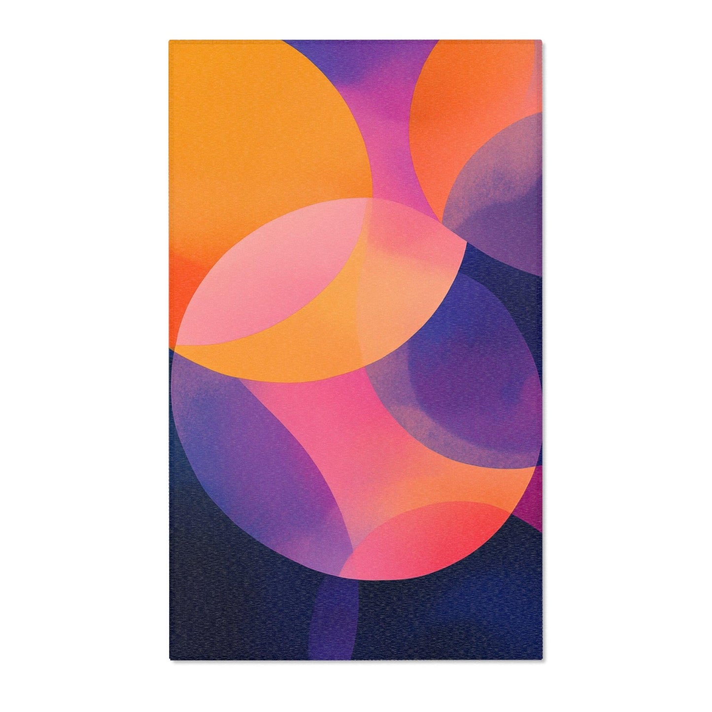 Bubbly - Abstract Geometric Area Rug