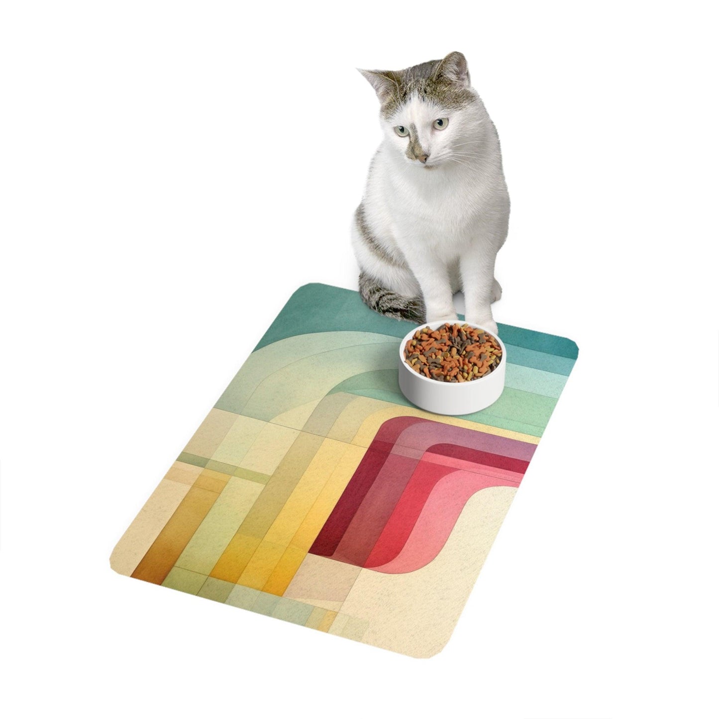 Retro | Pet Food Mat