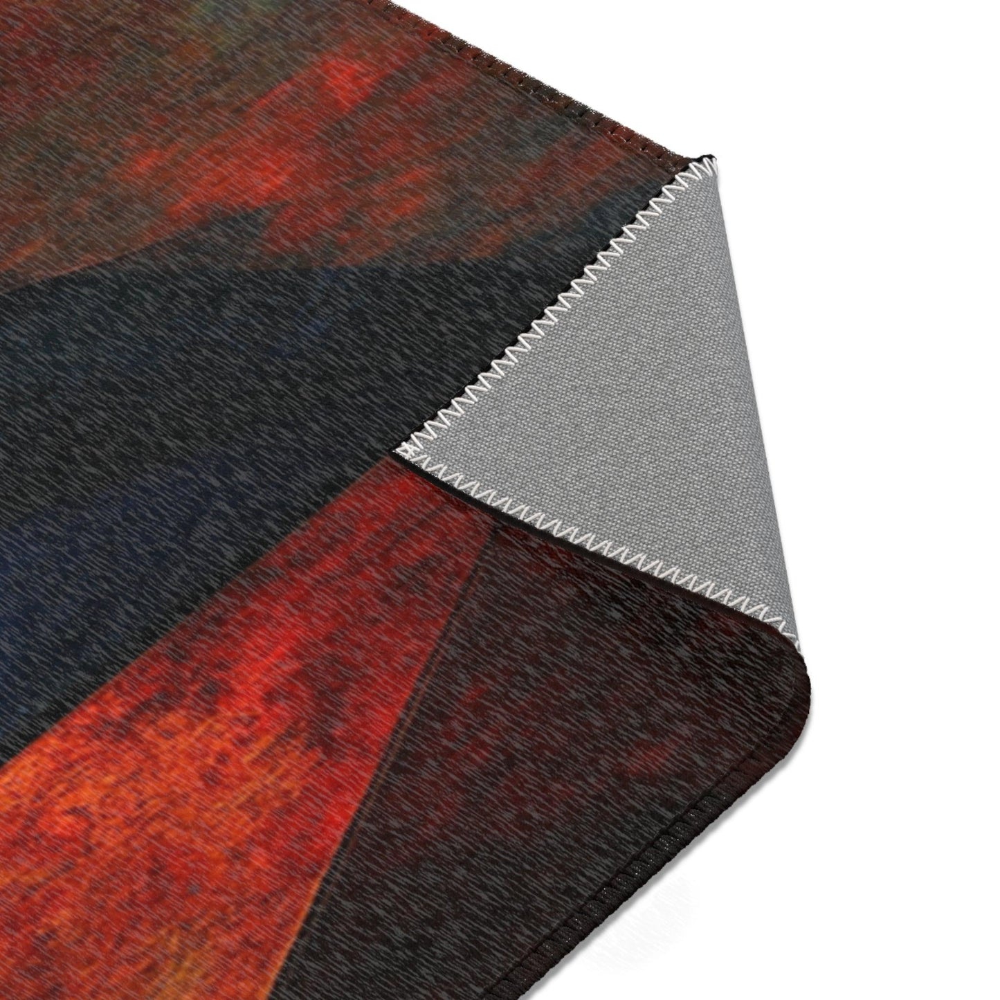 Abstract Geometric Area Rug - Sharp