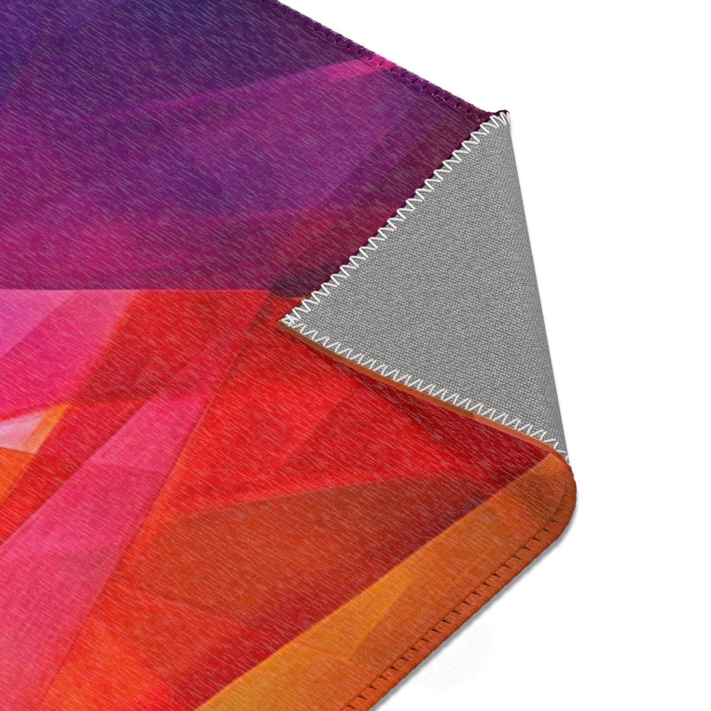 Abstract Geometric Area Rug - Shimmer