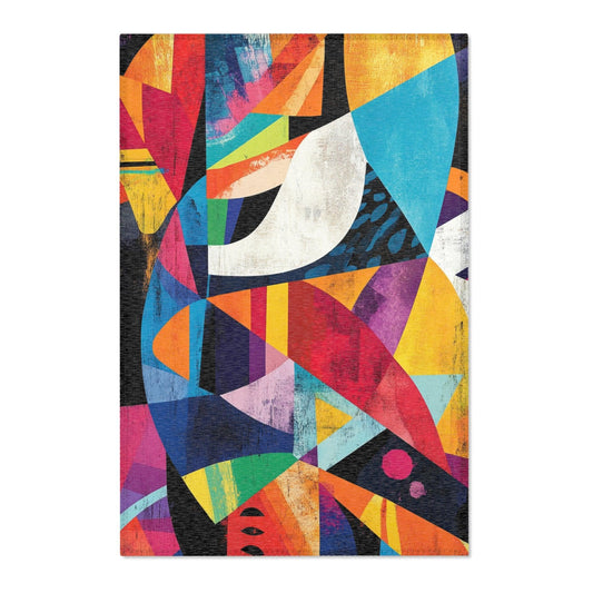 Lavender - Abstract Geometric Area Rug