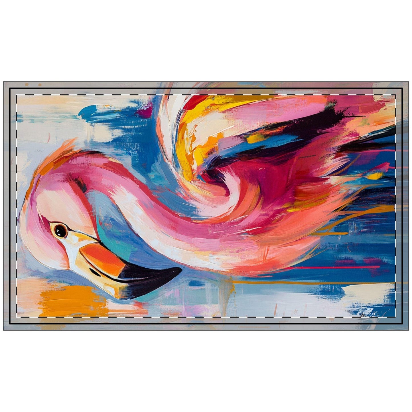 Flamingo | Polyester Doormat