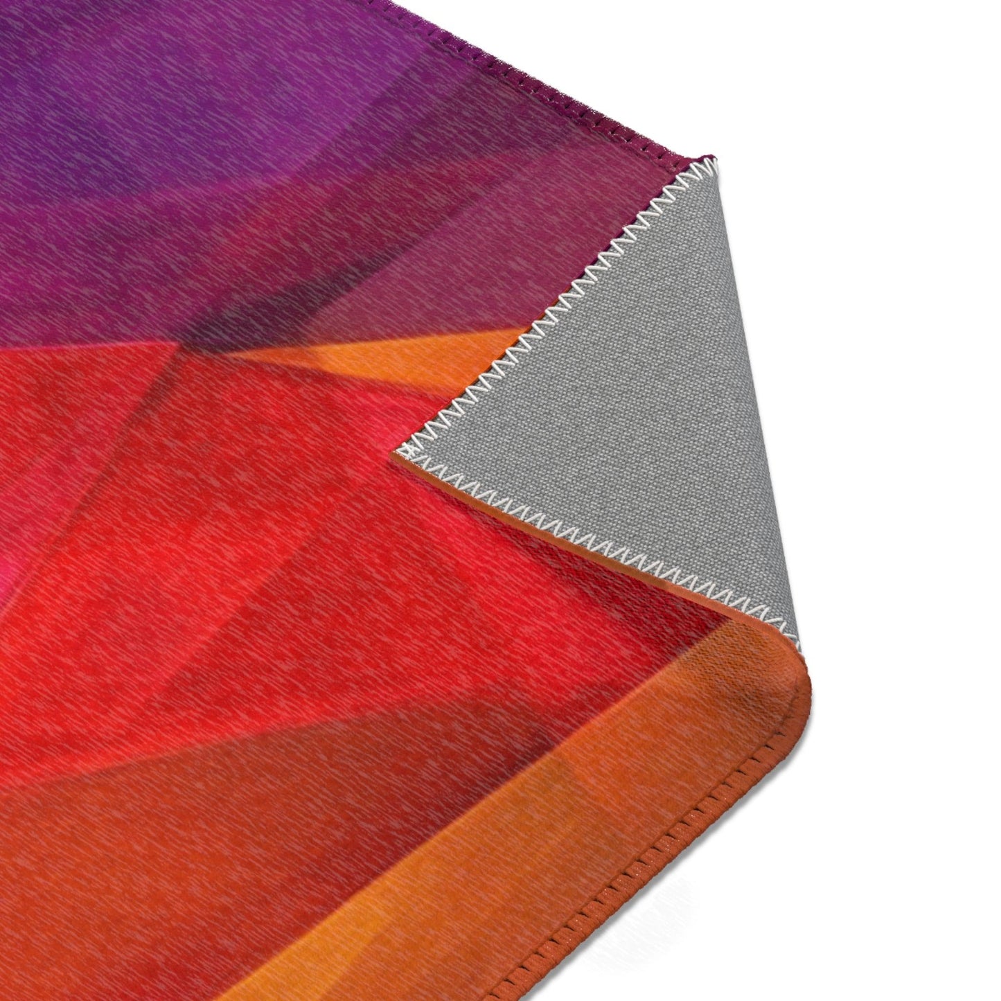 Abstract Geometric Area Rug - Shimmer