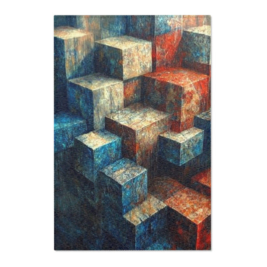 Blocky - Abstract Geometric Area Rug